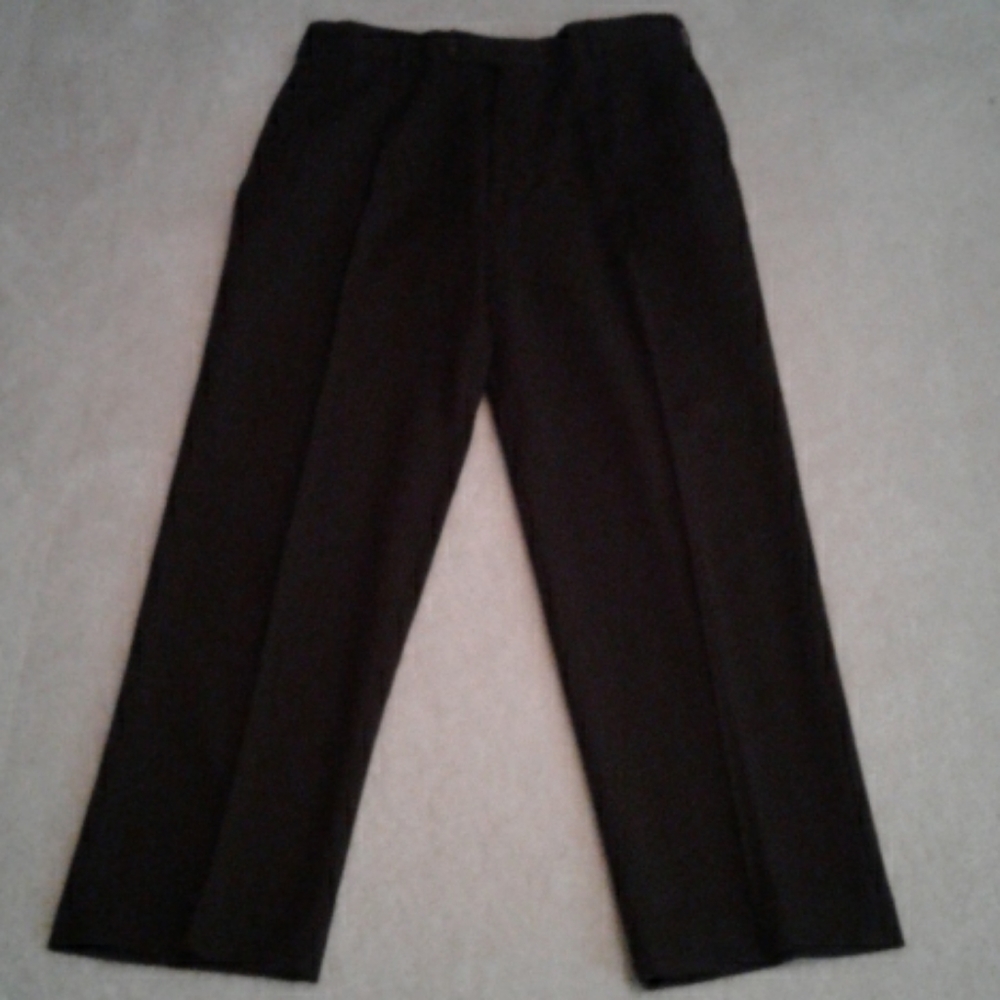 Mens Brook Brothers Pants Dark Brown Size 36x32